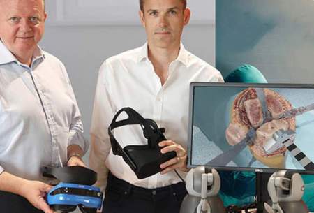 تجربه جراحی با واقعیت مجازی