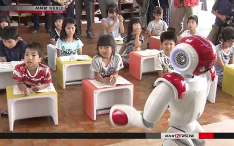 تجهیز مدارس ژاپن به ربات‌های انگلیسی‌زبان