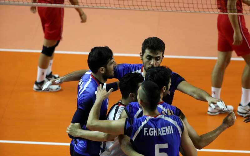 پیروزی مقتدرانه والیبال ایران برابر مغولستان