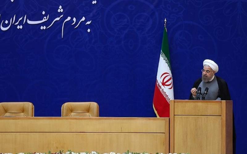 روحاني: آمریکا ماهی ۲ بار پیغام مذاکره می‌دهد