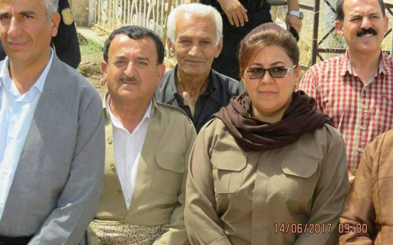 سهیلا قادری و هاشم عزیزی دو تن از رهبران حزب دموکرات کردستان ایران در حملات موشكی امروز کشته شدند