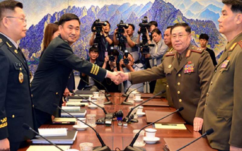 مذاکرات نظامی دو کره برگزار شد