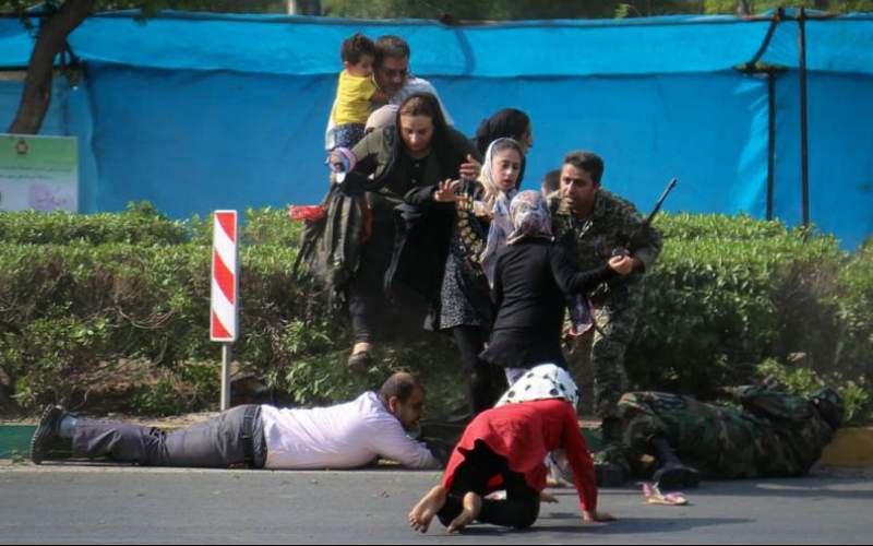 تصاویر حادثه تروریستی در اهواز