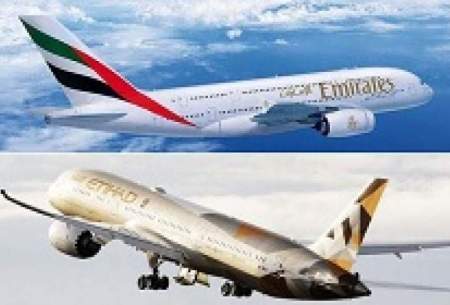 احتمال ادغام هواپیمایی امارات و اتحاد
