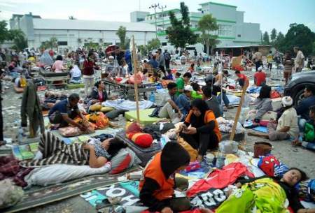 384 کشته در زلزله و سونامی اندونزی/عکس