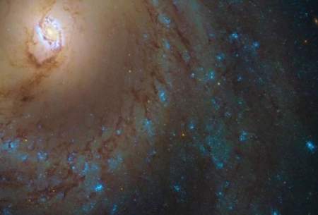 تصویر هابل از یک کهکشان مارپیچی