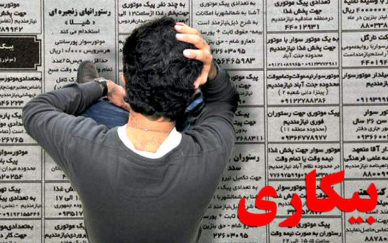 ۳ میلیون نفر در ایران بیکارند