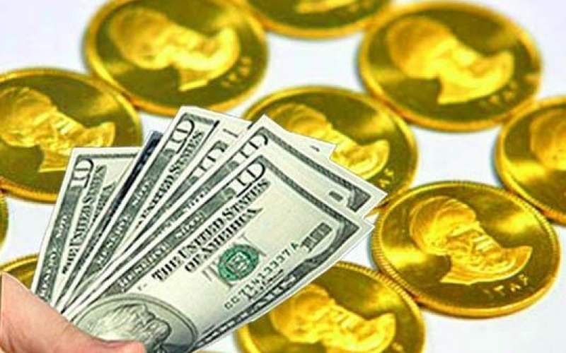 کاهش قیمت دلار و سکه در آستانه ۱۳ آبان