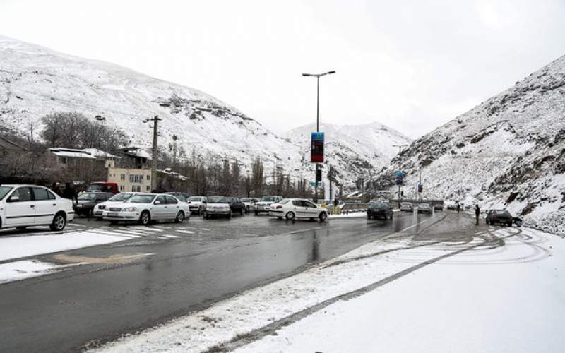 احتمال بارش برف در ارتفاعات تهران