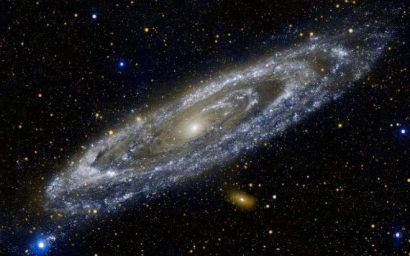 تجمع ستاره‌های داغ در کهکشان آندرومدا