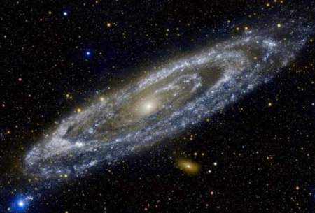 تجمع ستاره‌های داغ در کهکشان آندرومدا