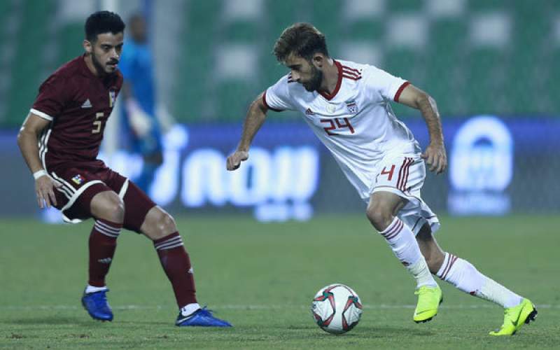 نمایش ضعیف تیم ملی ایران برابر ونزوئلا
