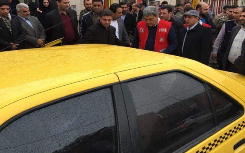 شهردار تهران امروز با تاكسی به سر كار رفت