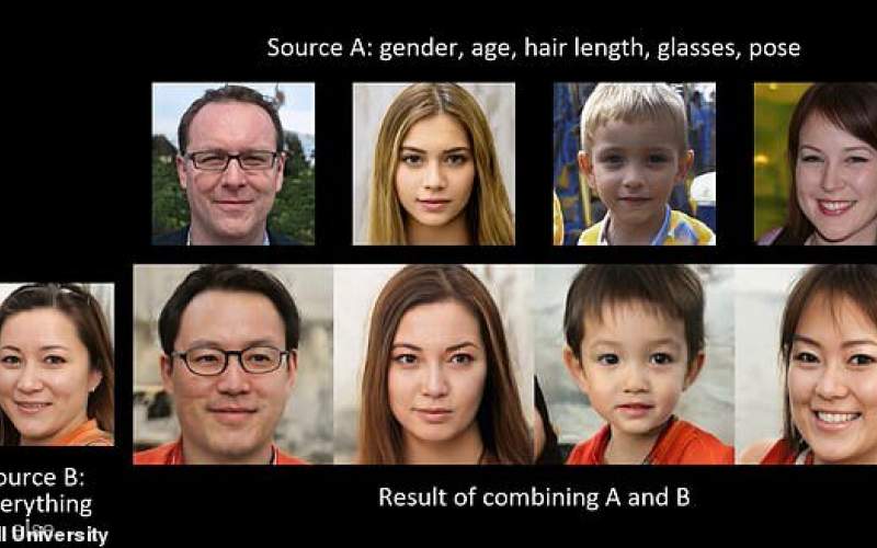 هوش مصنوعی تصویر واقعی افراد را می‌سازد