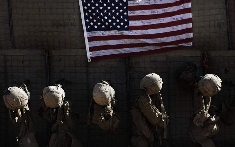 خروج نیمی از نظامیان آمریکایی از افغانستان