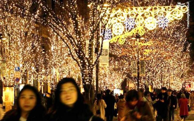 حال و هوای پایتخت ژاپن در آستانه سال نو