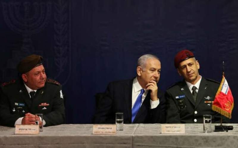 دیدار نتانیاهو باروسای ستاد ارتش‌های عربی