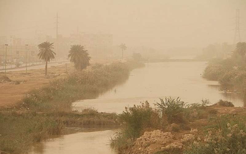 گرد و خاک در استان خوزستان