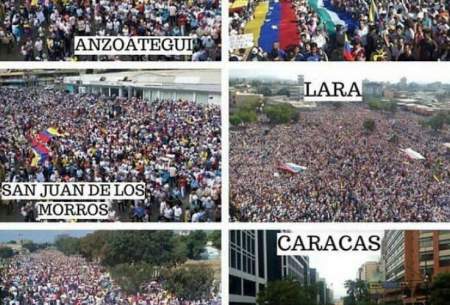 ونزوئلا؛ امروز تظاهرات بزرگ مخالفان مادرو