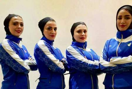 مدال نقره کاتا تیمی زنان ایران در لیگ جهانی