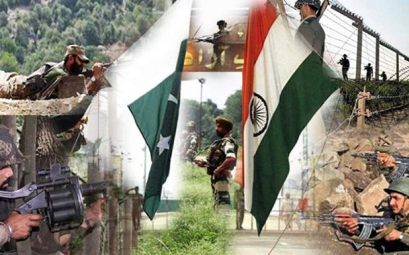 تشدید درگیری‌های مرزی بین هند و پاکستان