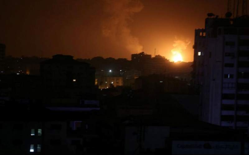 حمله اسراييل به ۱۰۰ موضع حماس در عزه