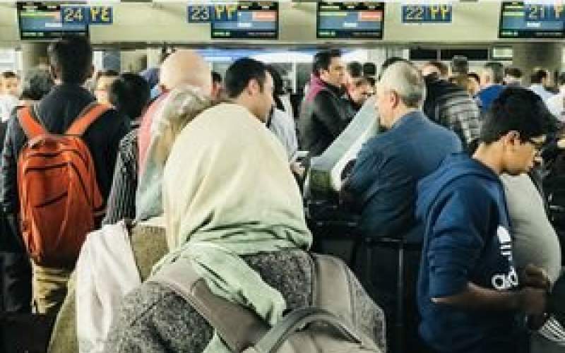 سفر خارجی ایرانی‌ها ۲۴ درصد کمتر شد