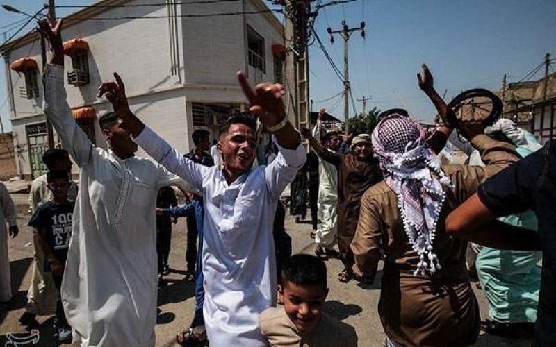 مراسم بعد از نماز عیدفطر در مناطق عرب‌نشین