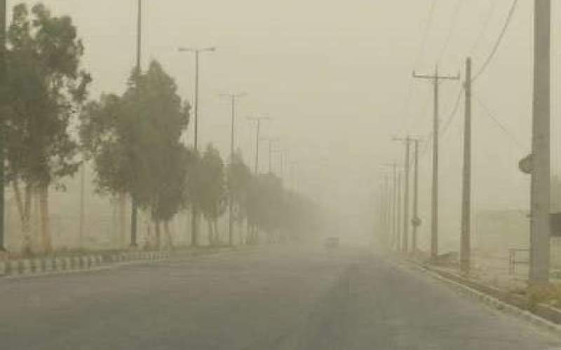 وقوع گرد و خاک در زابل و خوزستان
