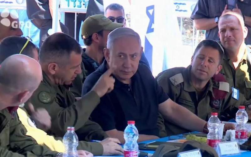 نتانیاهو در یک رزمایش نظامی: ما را محک نزنید!