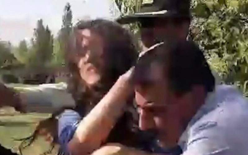 واکنش پلیس به ویدیوی درگیری با دختر جوان