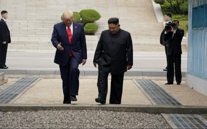 دونالد ترامپ؛ قدم به خاک کره شمالی گذاشت