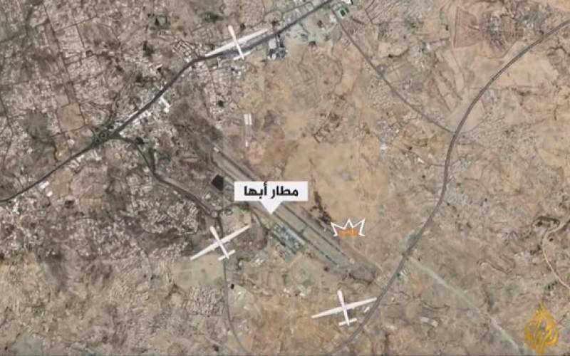 حمله مجدد حوثی‌ها به یك فرودگاه عربستان