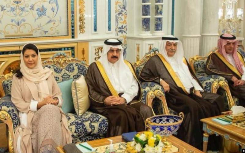 ریما بندر آل سعود، در جریان سفیر اخیر وزیر خارجه آمریکا به عربستان سعودی