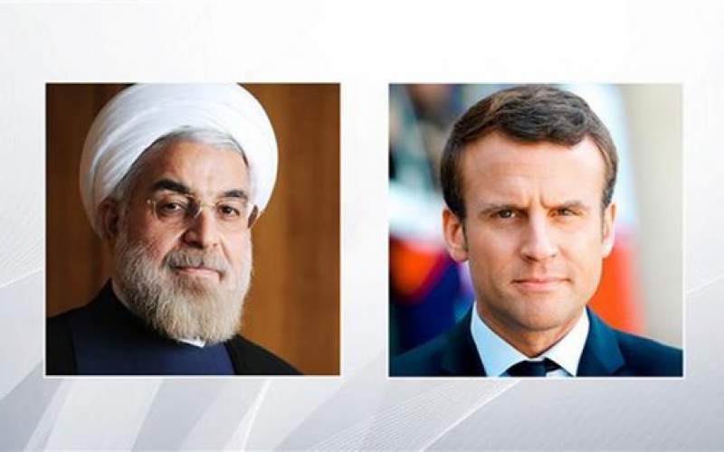 روحانی به مکرون: کلیه تحریم‌های آمریکا باید لغو شوند