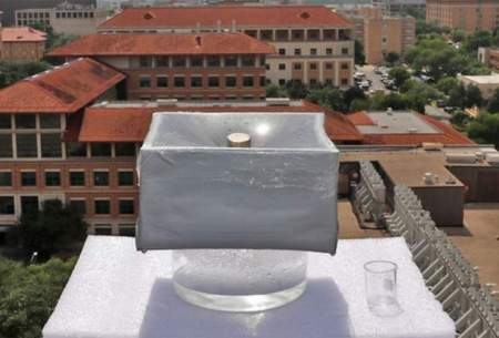 تولید آب شیرین با فناوری خورشیدی