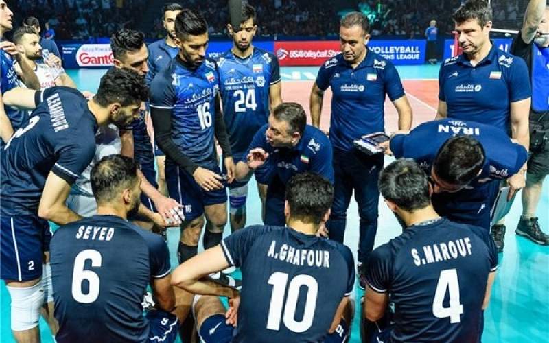 ایران از لیگ ملت‌های والیبال حذف شد