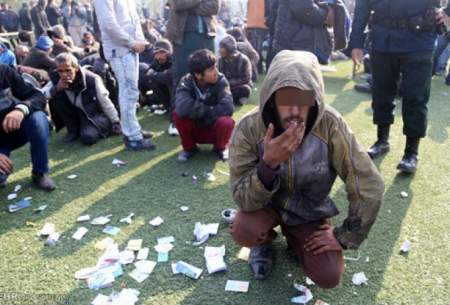 ۱۵هزار معتاد متجاهر در تهران زندگی می‌کنند