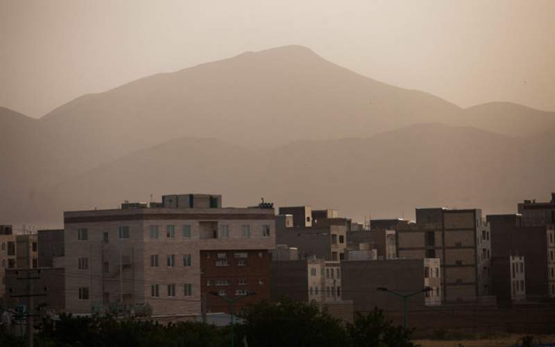 افزایش موقتی ذرات معلق در هوای تهران