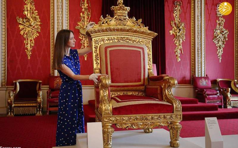 نمایش وسایل ملکه ویکتوریا در کاخ باکینگهام