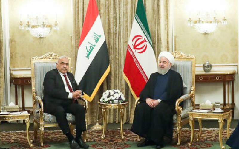 عبدالمهدی وارد تهران شد و با روحانی دیدار کرد