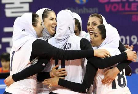 تیم ملی والیبال زنان ایران هفتم آسیا شد