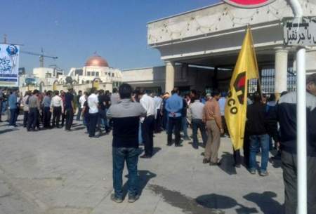 تجمع اعتراضی کارگران هپکو در اراک ادامه یافت
