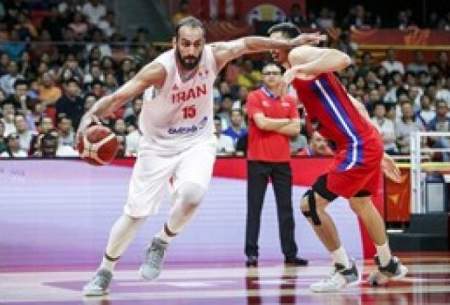 شکست تیم ملی بسکتبال ایران مقابل تونس