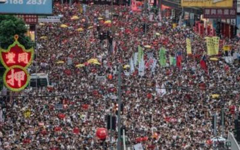 هنگ‌کنگ در ۱۴ هفته گذشته شاهد اعتراض‌های گسترده مردمی بود