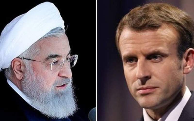 روحانی به مکرون: مذاکره با آمریکا معنا ندارد