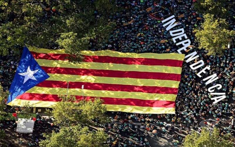 راهپیمایی سالانه استقلال‌طلبان کاتالونیا