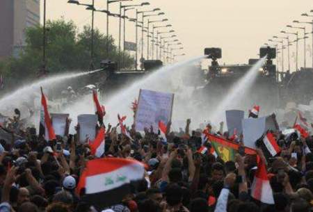 تظاهرات گسترده در بغداد با 5کشته و صدها زخمی