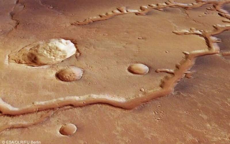 عکس‌های اثبات وجود آب در مریخ