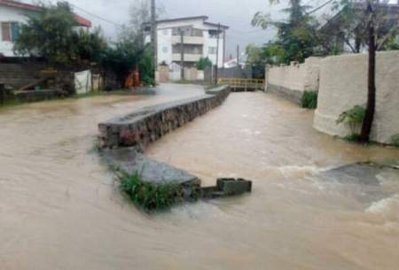 آبگرفتگی ۵ شهرستان مازندران